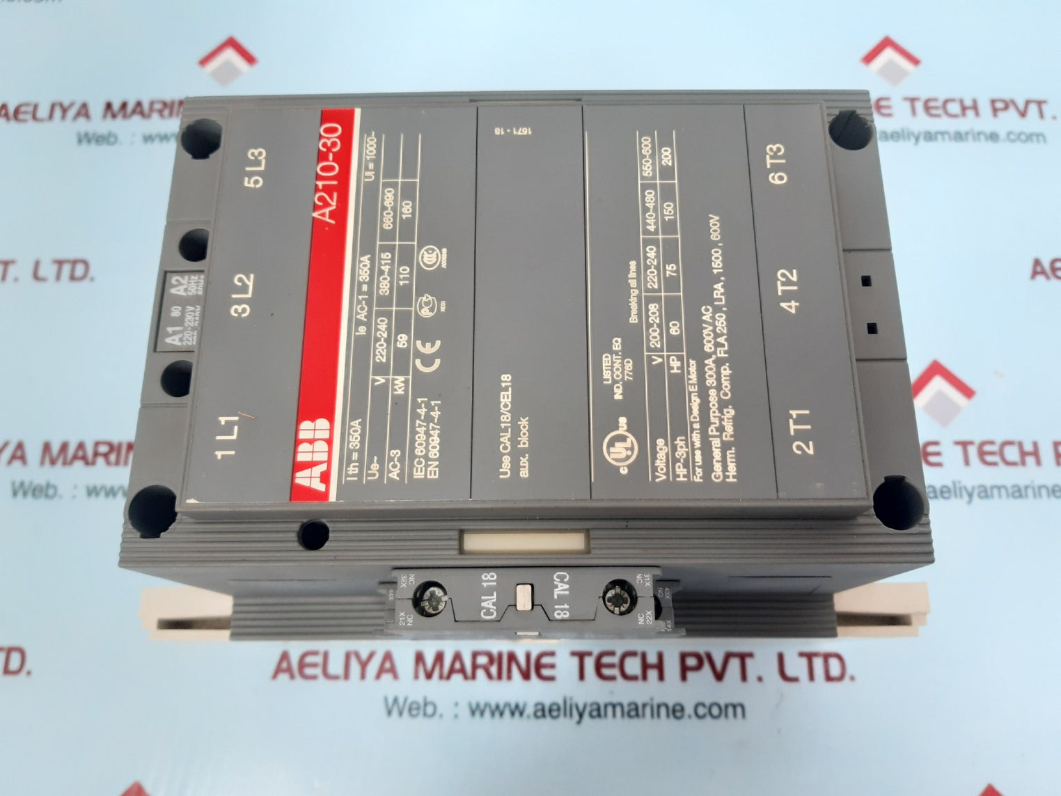 Abb a210-30 power contactor New 