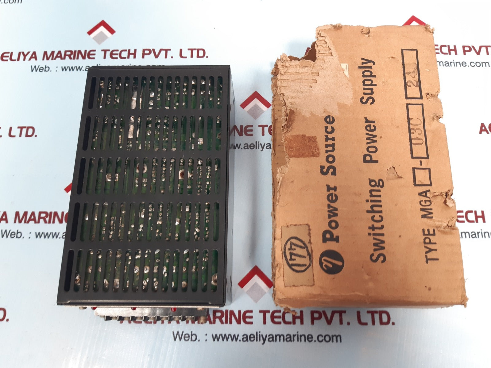Power source mga-03c 24 switching power supply g-38748