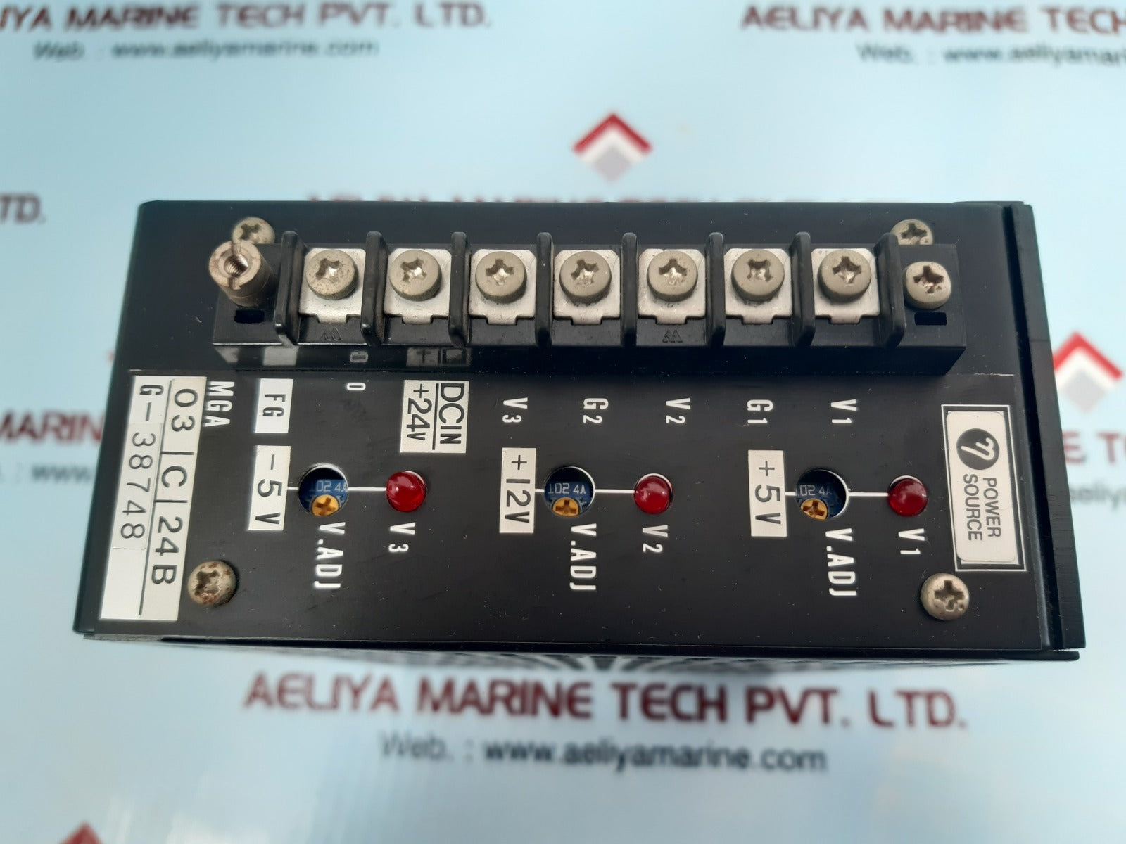 Power source mga-03c 24 switching power supply g-38748