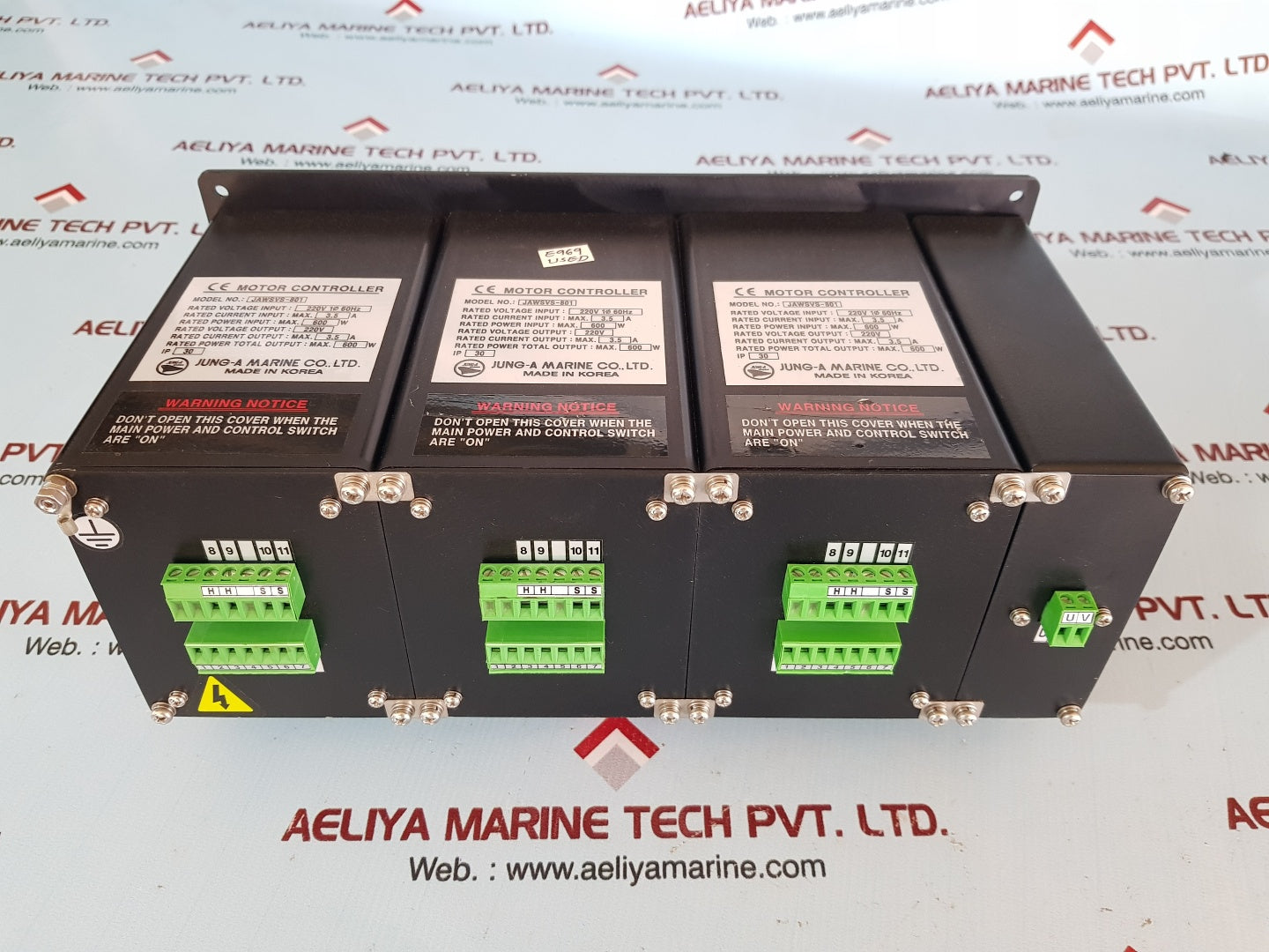 Jung-a marine series-803wiper control jawsvs-801 motor controller