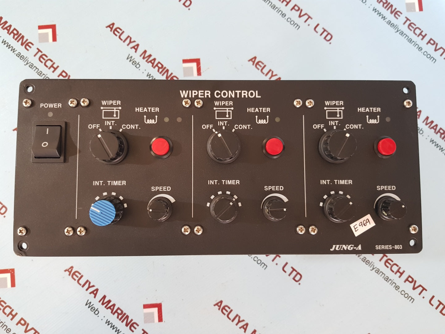 Jung-a marine series-803wiper control jawsvs-801 motor controller