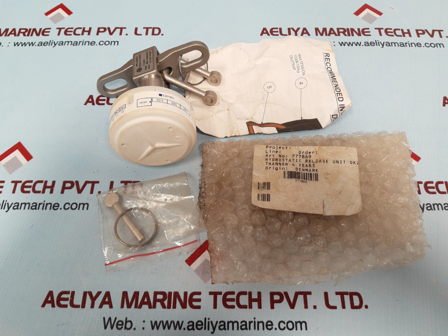 Thanner hru dk2010 hydrostatic release unit