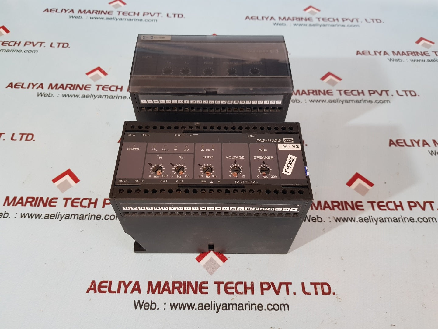 Deif Fas-113Dg 700002248.10 Synchronisation & Circuit Breaker 415V Ac 
