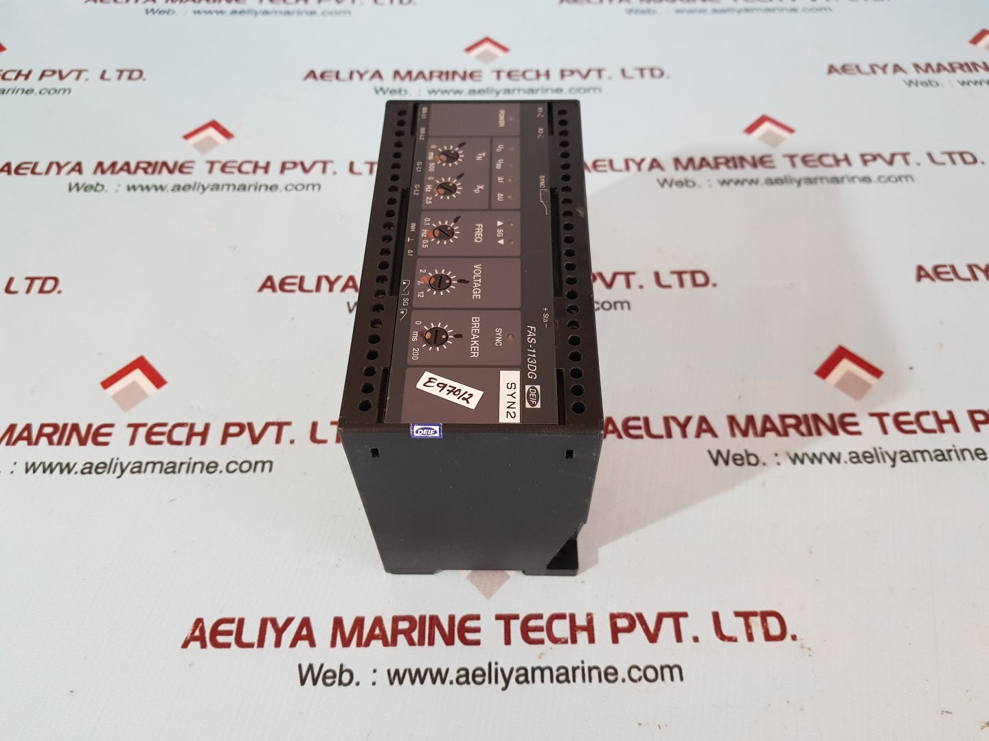 Deif Fas-113Dg 700002248.10 Synchronisation & Circuit Breaker 415V Ac 