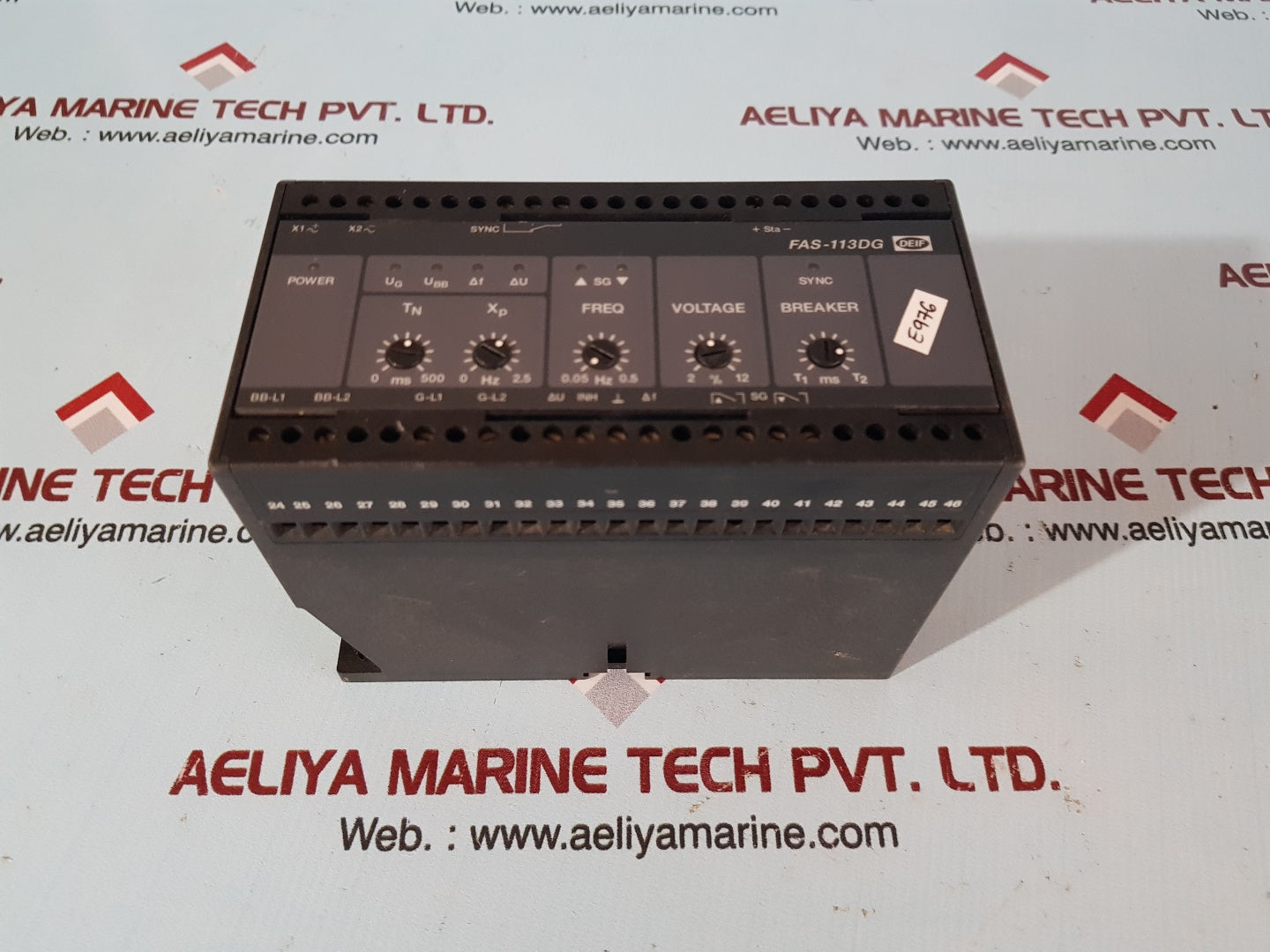 Deif Fas-113Dg Synchronisation & Circuit Breaker Module 110V
