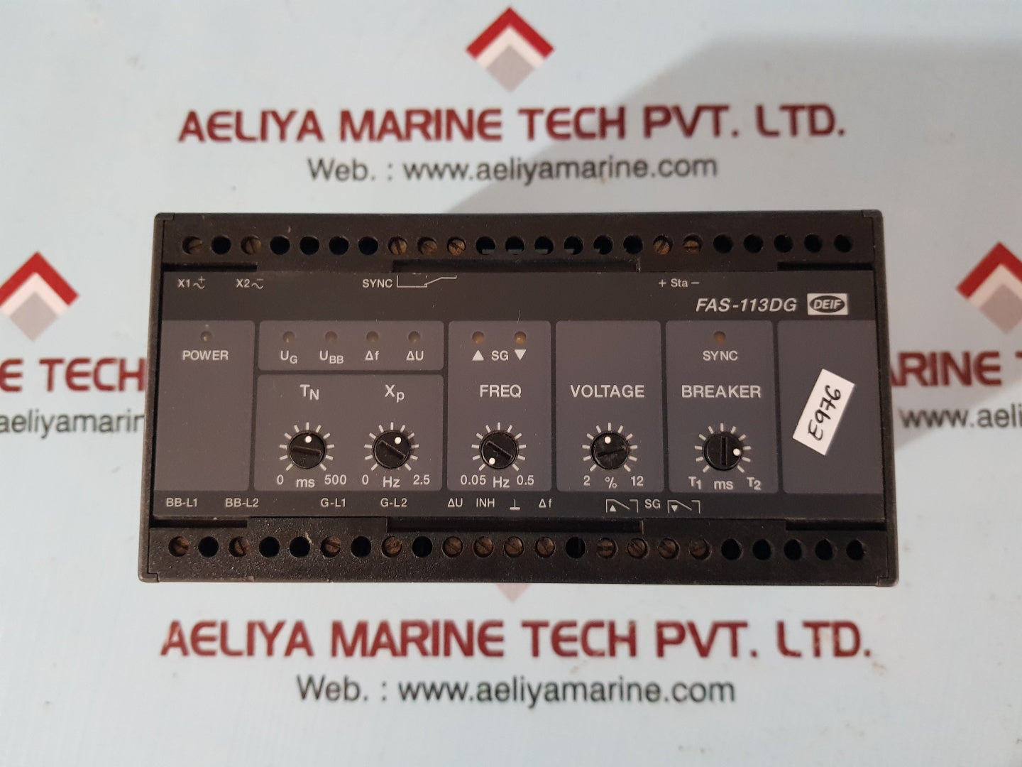 Deif Fas-113Dg Synchronisation & Circuit Breaker Module 110V