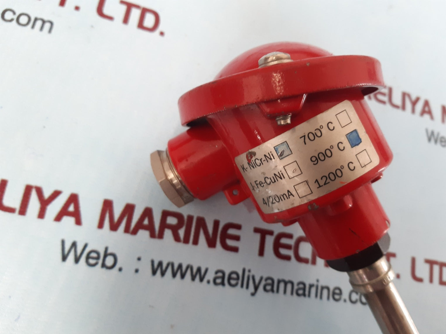 Deka a.e.b.e. temperature sensor 900'c 