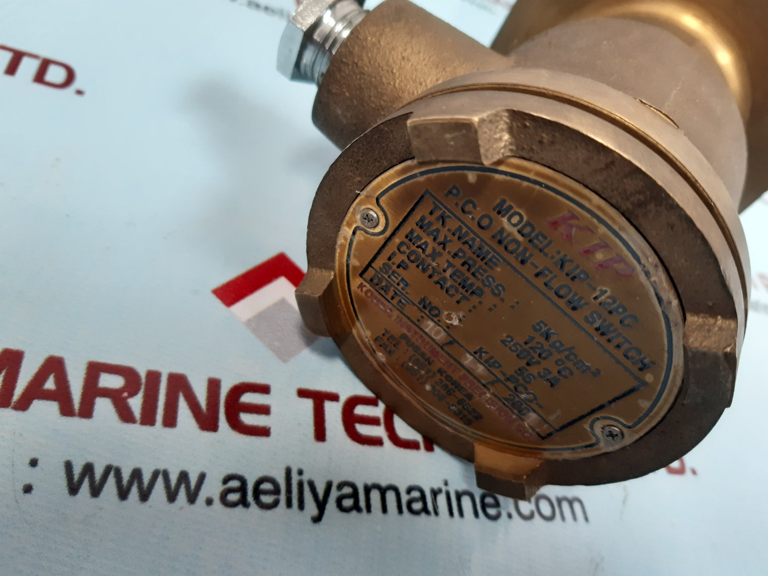 Kip kip-12pc p.c.o non-flow switch