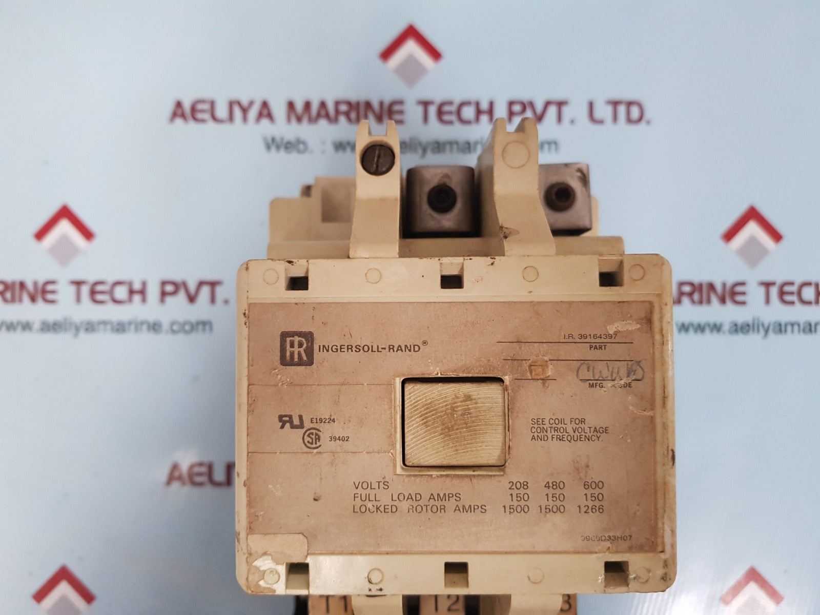 Ingersoll-rand aa43a starter motor control 