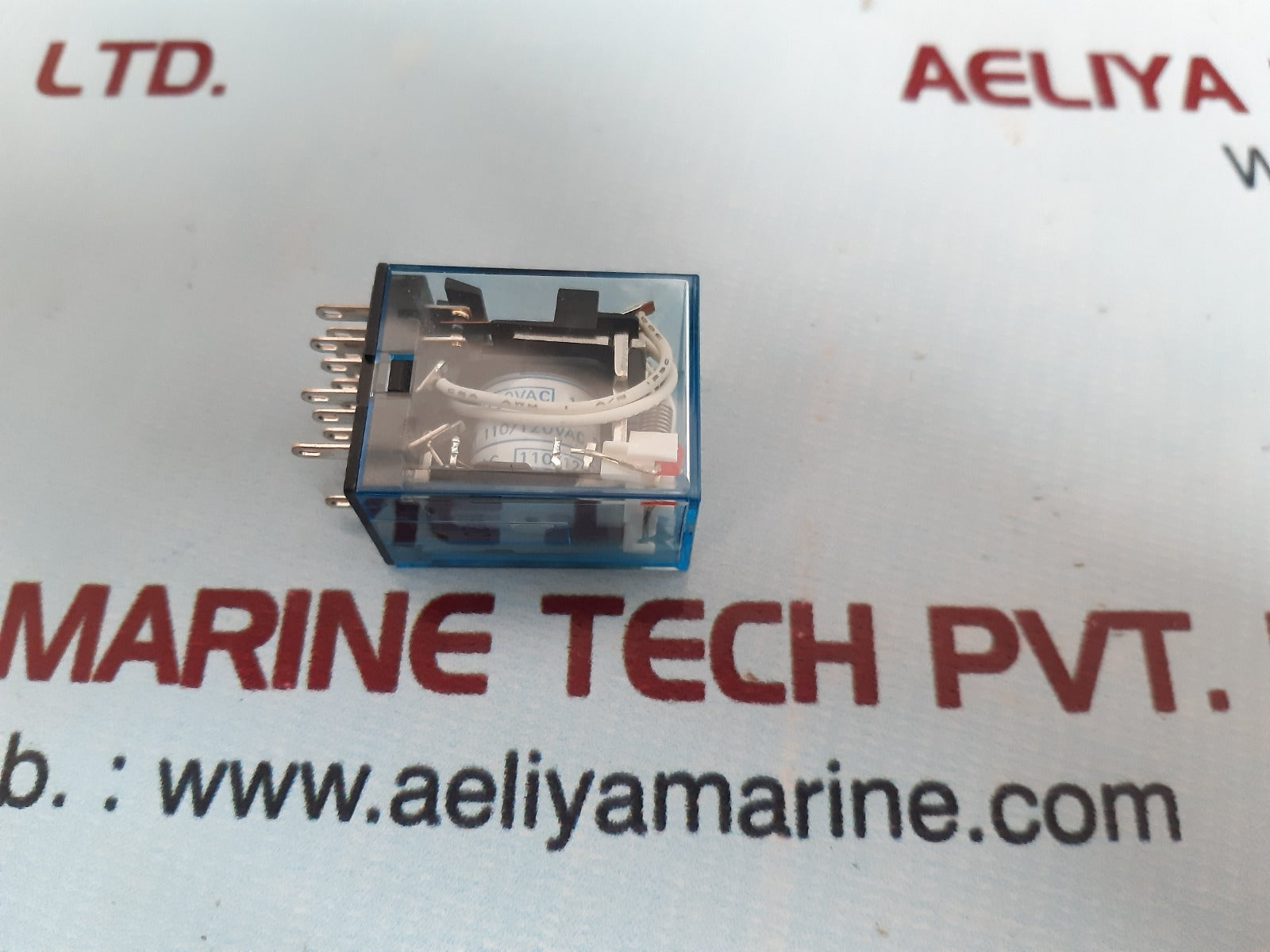 Omron my4n-j relay coil ac110v ac120v 