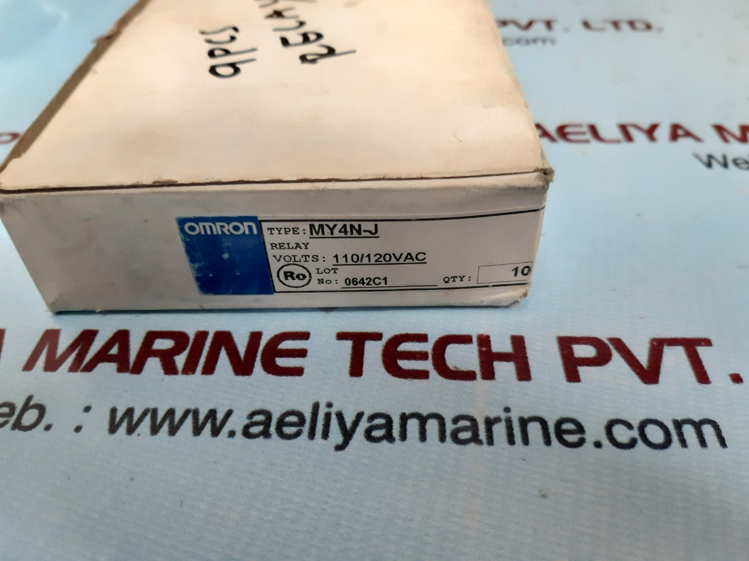 Omron my4n-j relay coil ac110v ac120v 