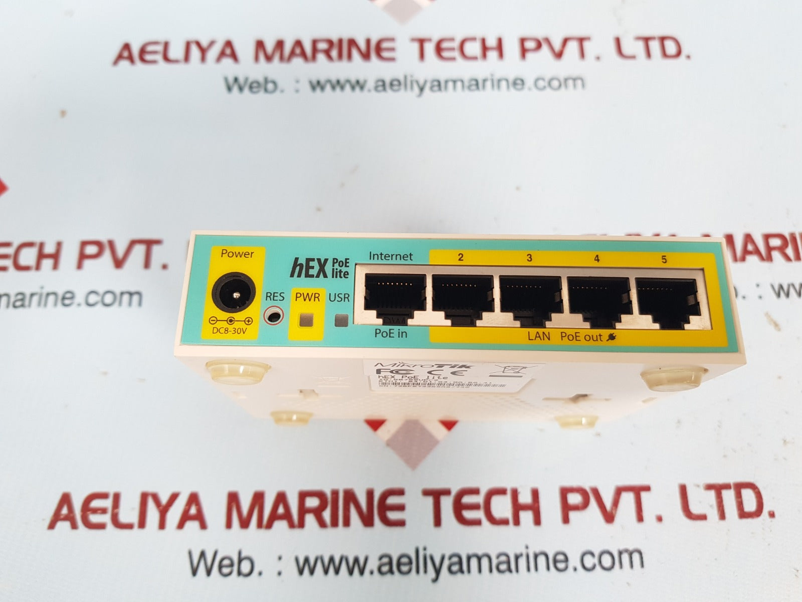 Mikrotik hex poe lite routerboard with wt2402500 adaptor 