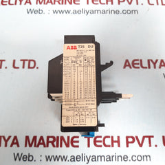 Abb t25 du thermal overload relay 