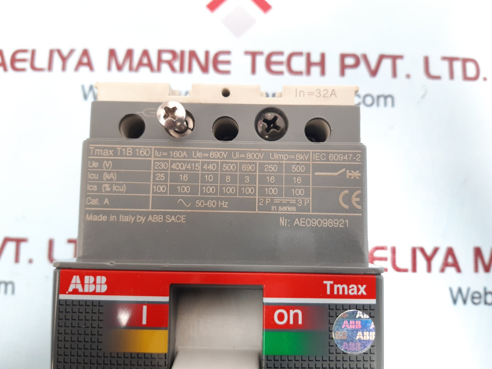 Abb tmax t1b 160 circuit breaker 