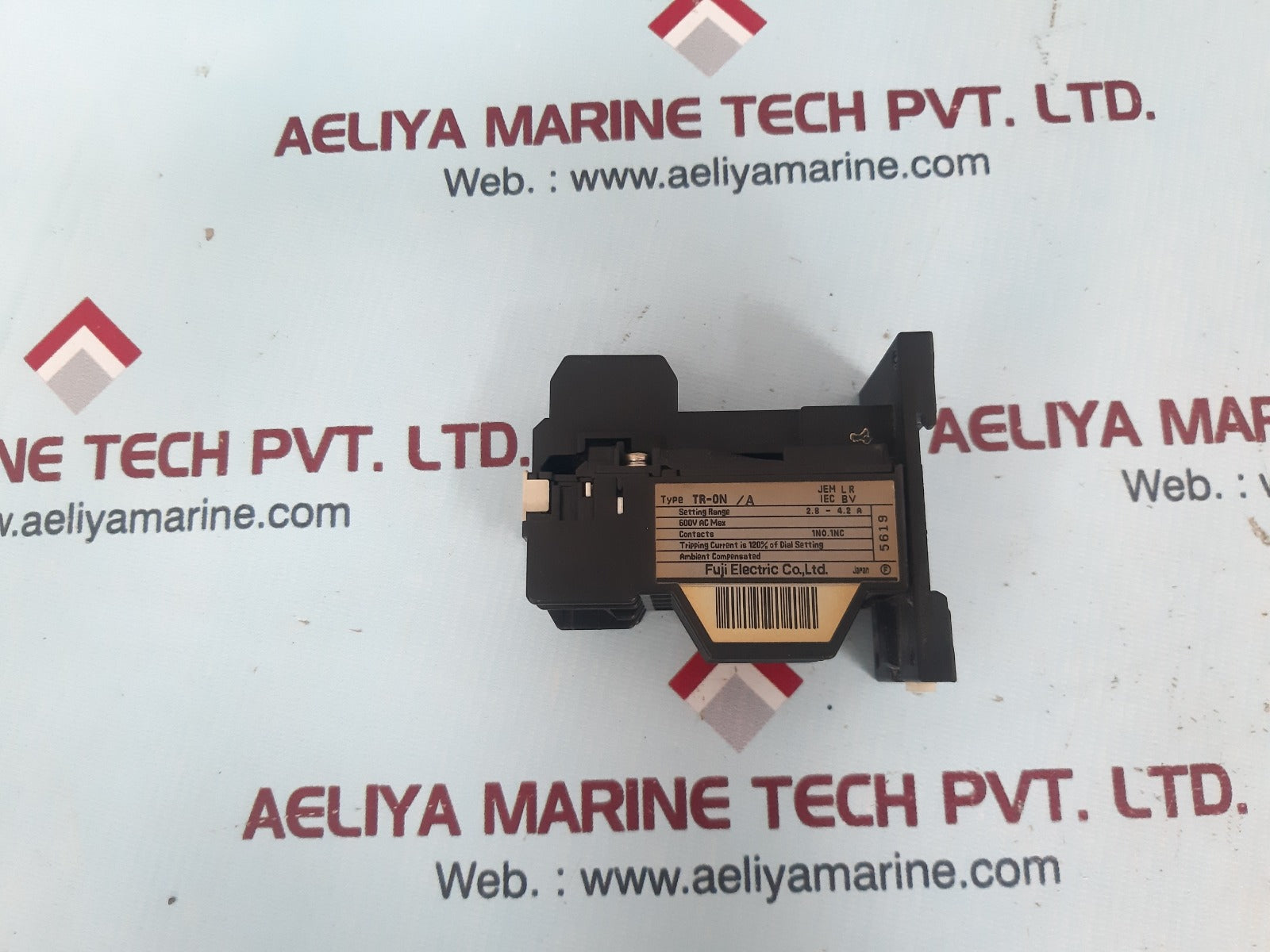 Fuji Electric Tr-0N/A Thermal Overload Relay 2.8-4.2 A