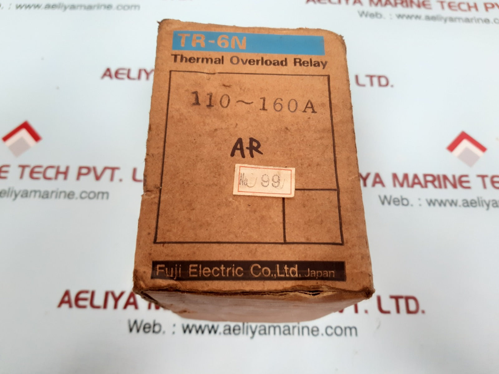 Fuji electric tr-6n thermal overload relay 110~160a