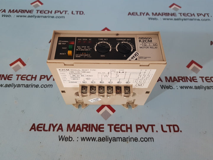 Omron k2cm-q1m motor relay