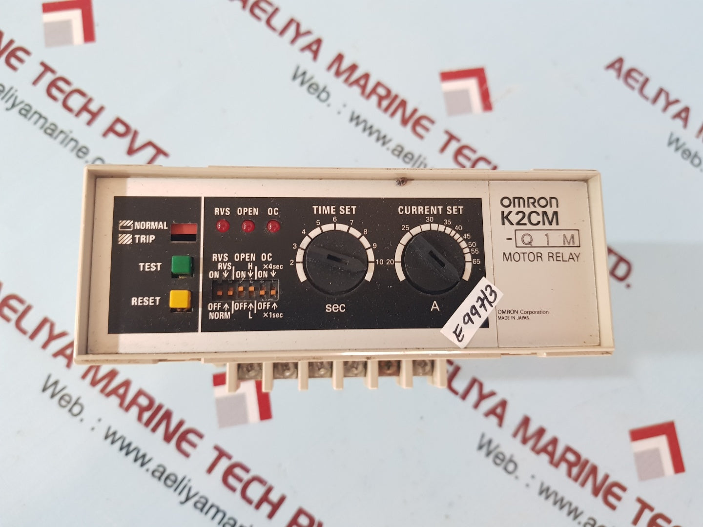 Omron k2cm-q1m motor relay