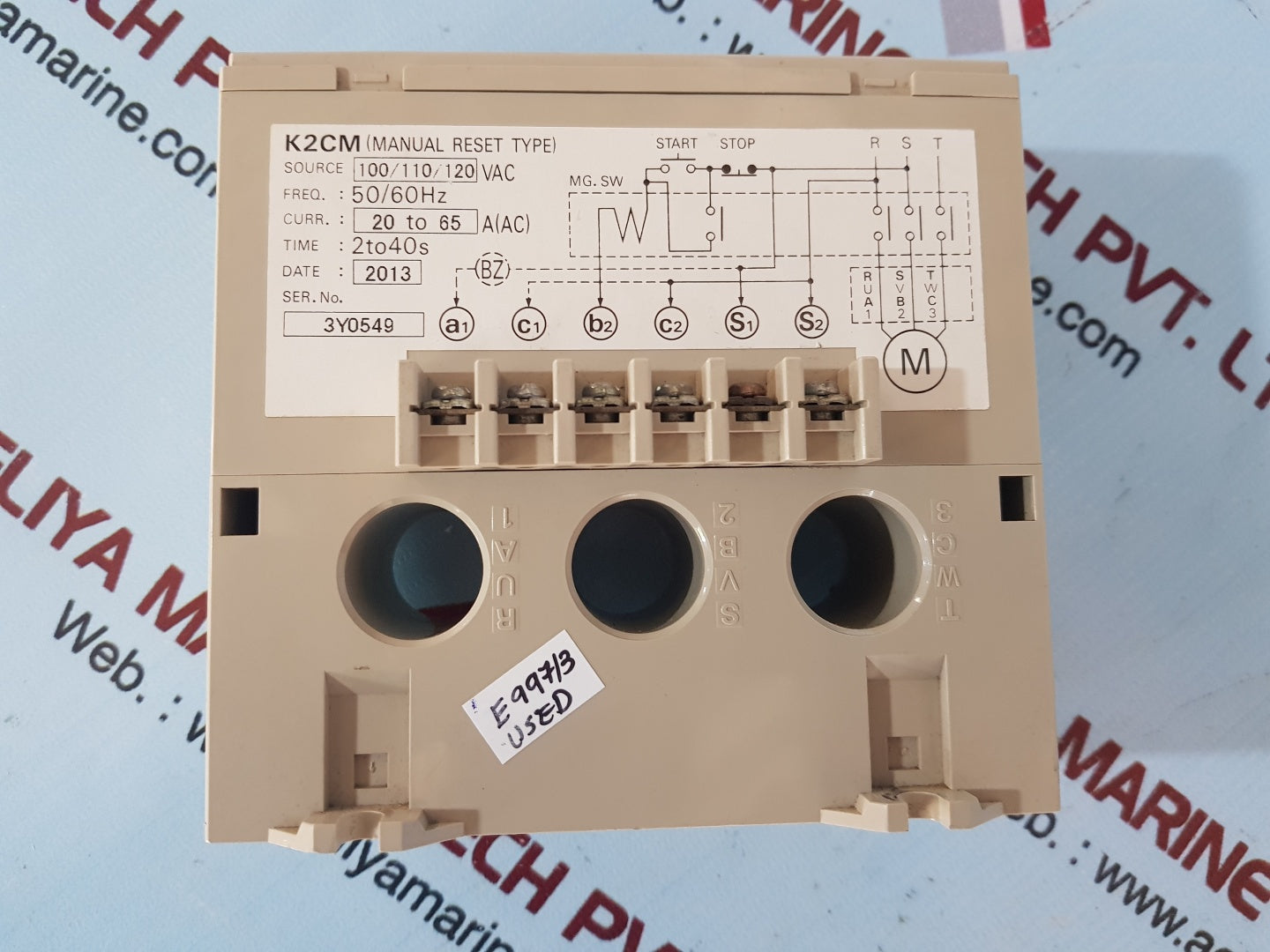 Omron k2cm-q1m motor relay