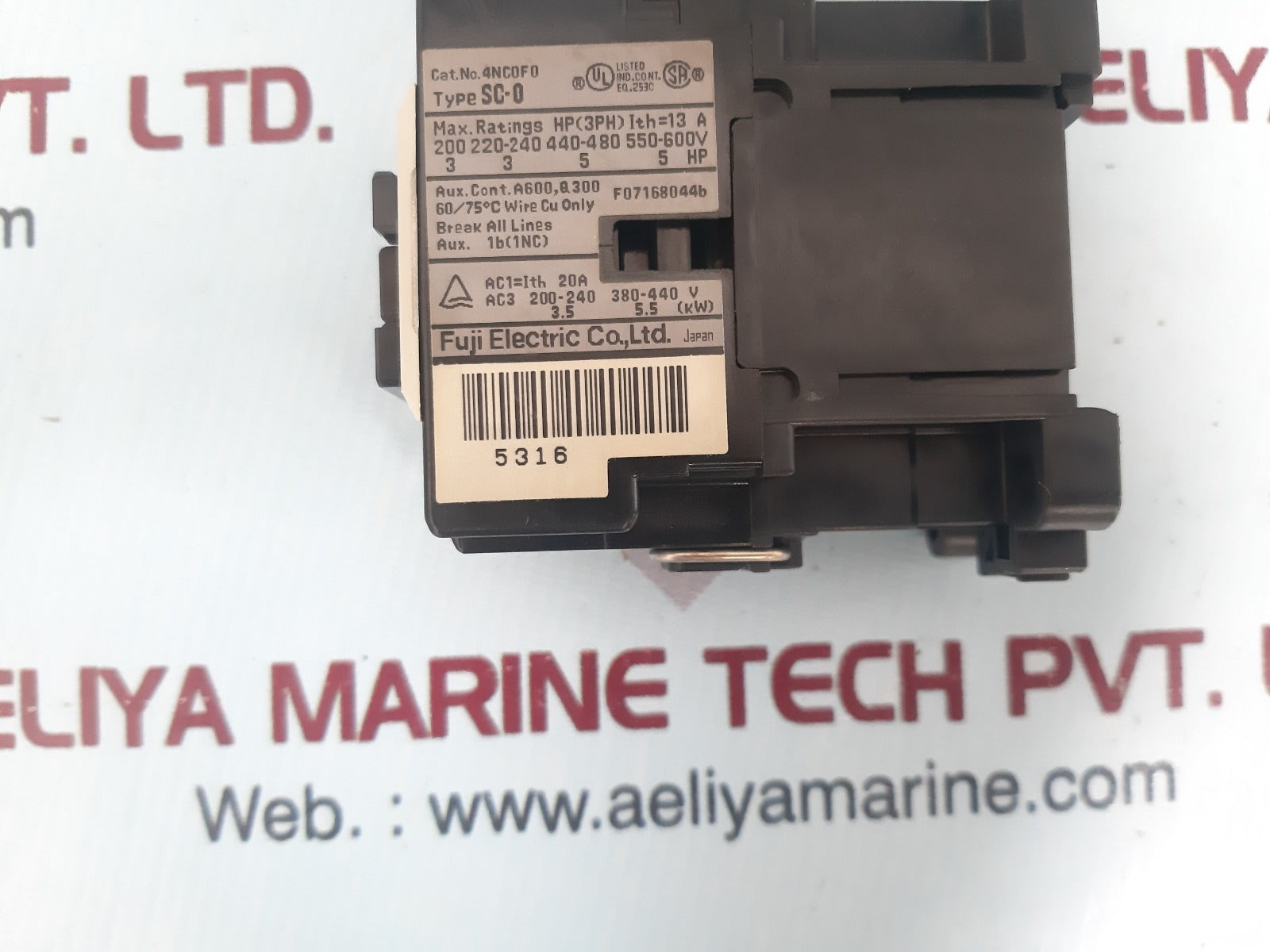 Fuji electric sc-0 (13) magnetic contactor 4nc0f0