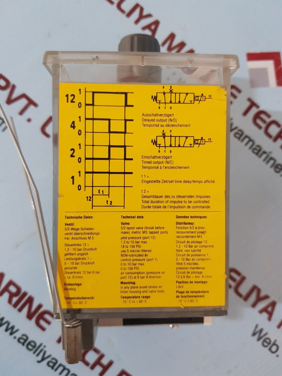 Kuhnke 54.026 pneumatic timer