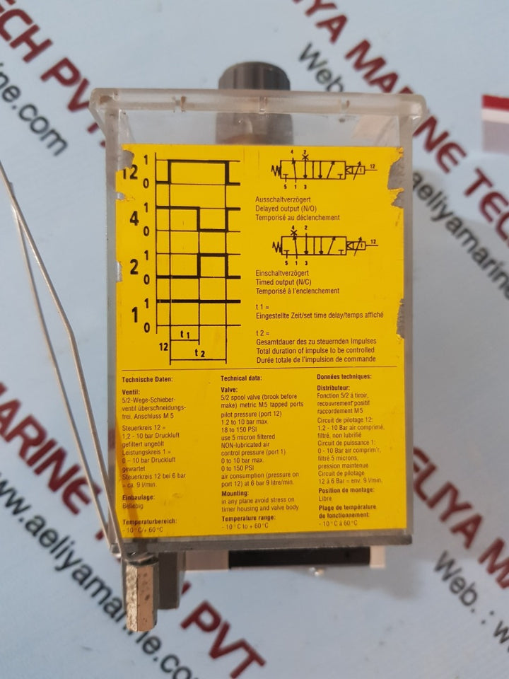 Norgren/Martonair m/50923 timer 