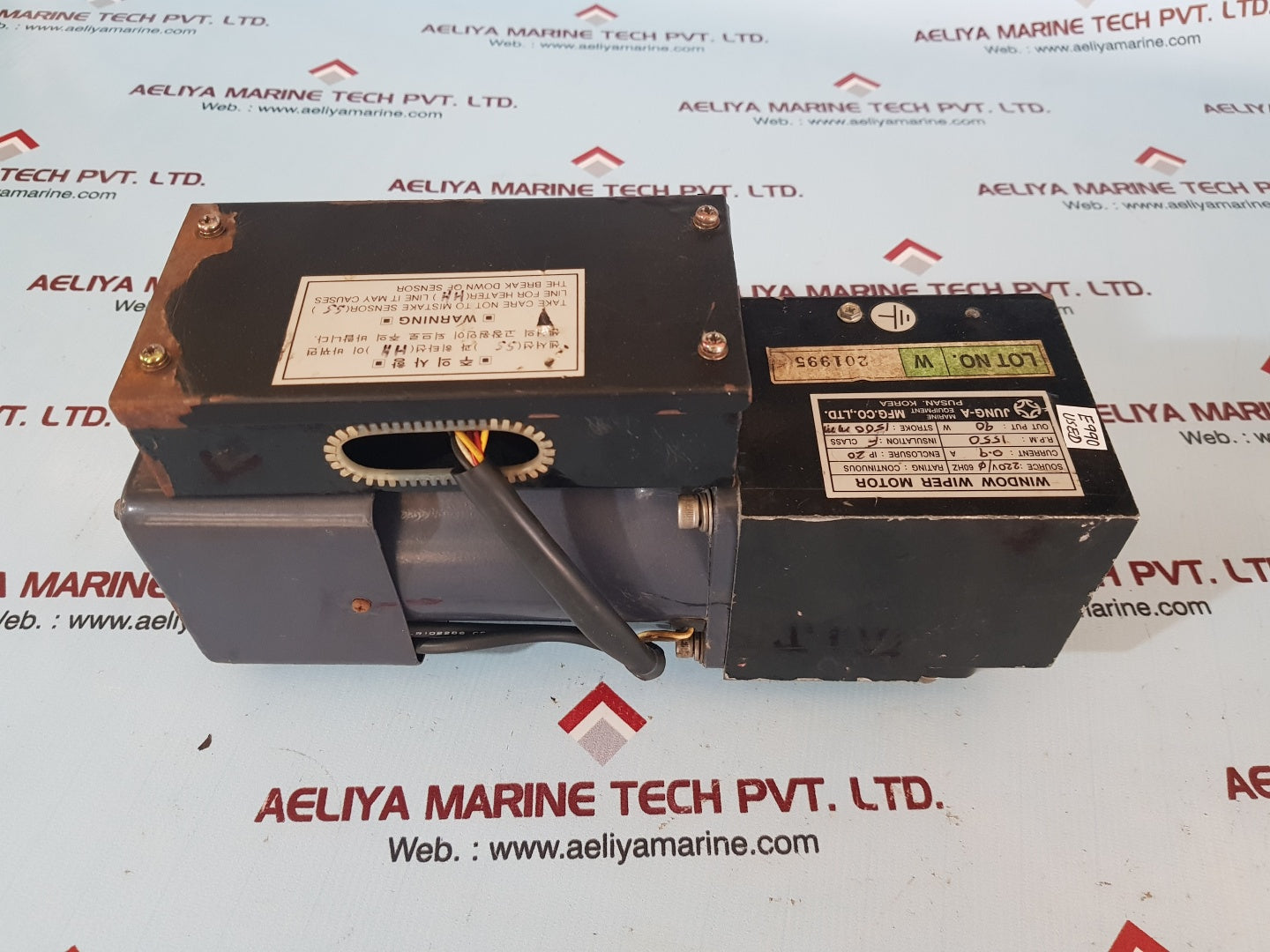 Jung-a marine window wiper motor 1500mm