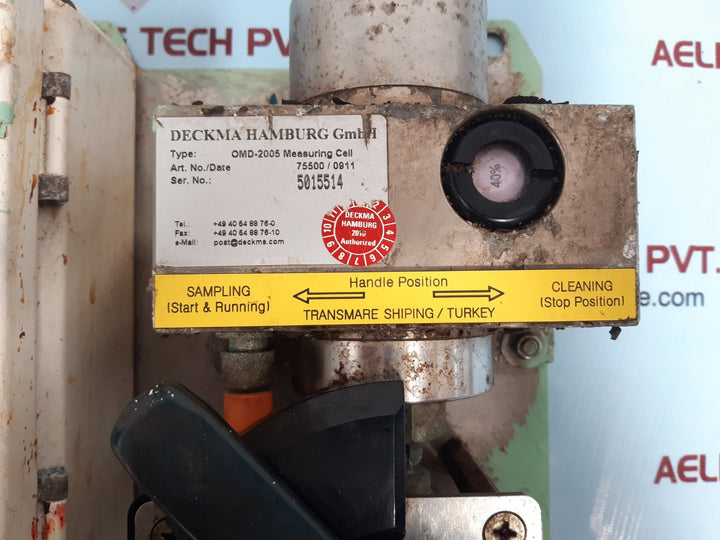 Deckma hamburg omd-2005 bilge alarm monitor