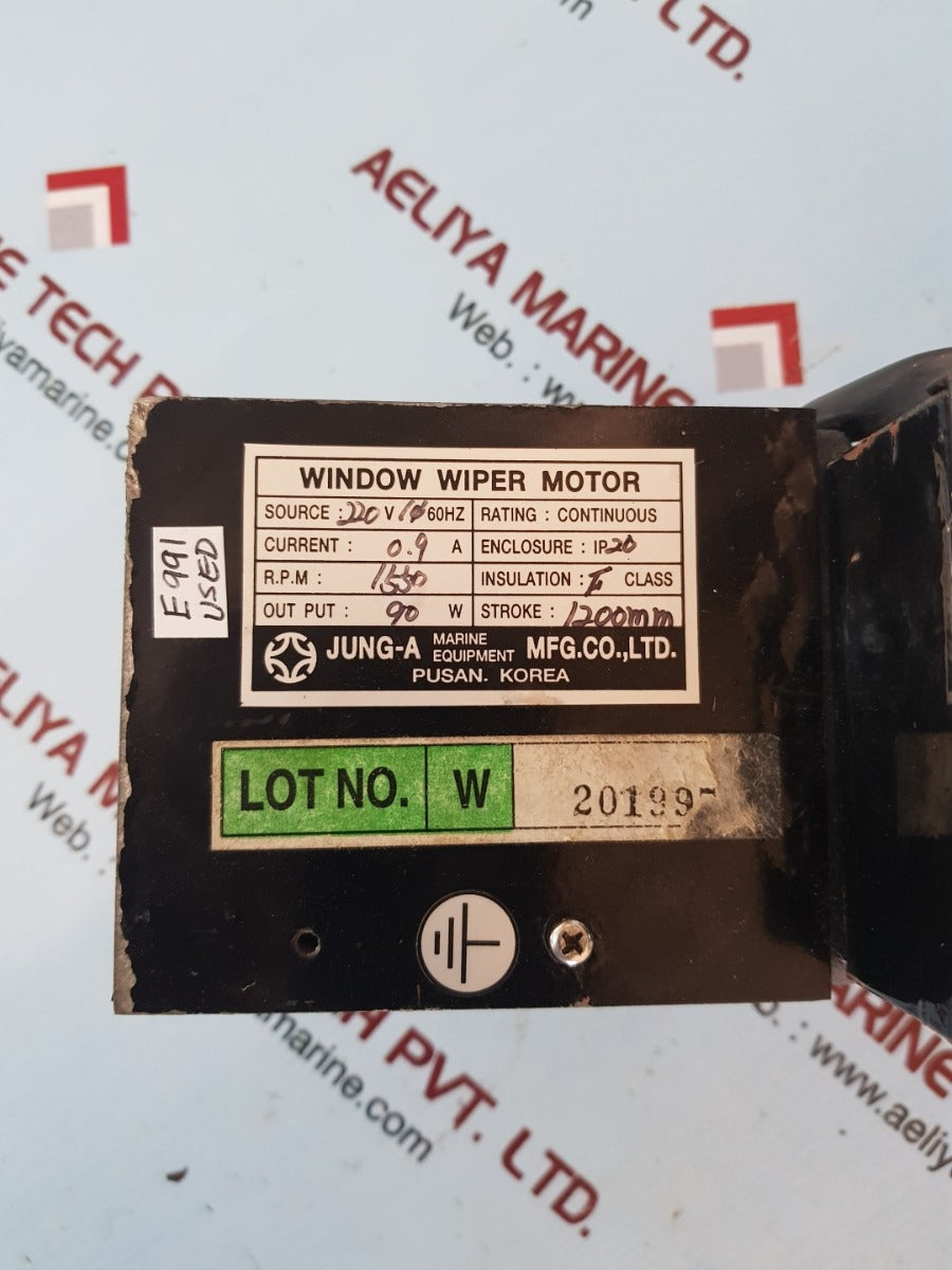 Jung-a marine window wiper motor 1200mm