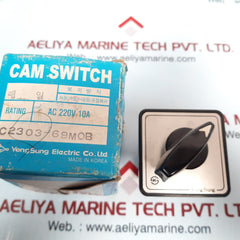 Yongsung c2303-69 mob cam switch ac220v 10a