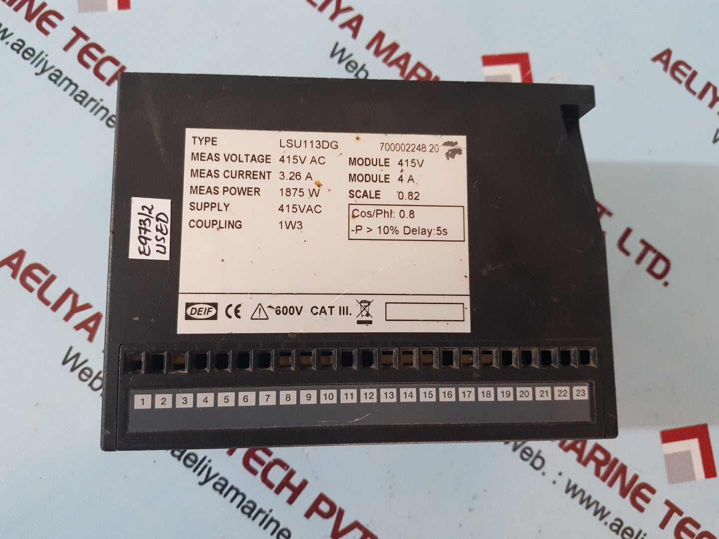 Deif lsu-113dg 700002248.20 load sharing unit