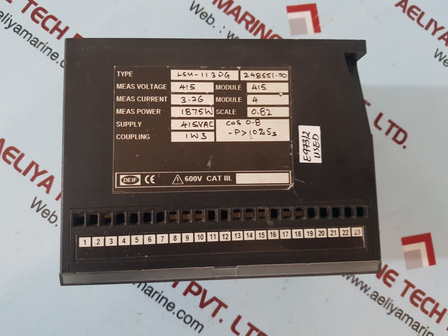 Deif lsu-113dg 700002248.20 load sharing unit