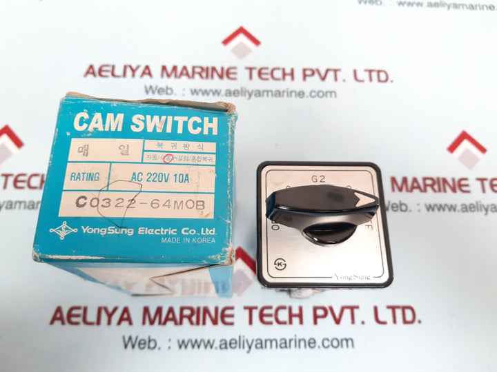 Yongsung co322-64 mob cam switch 250vac 10a