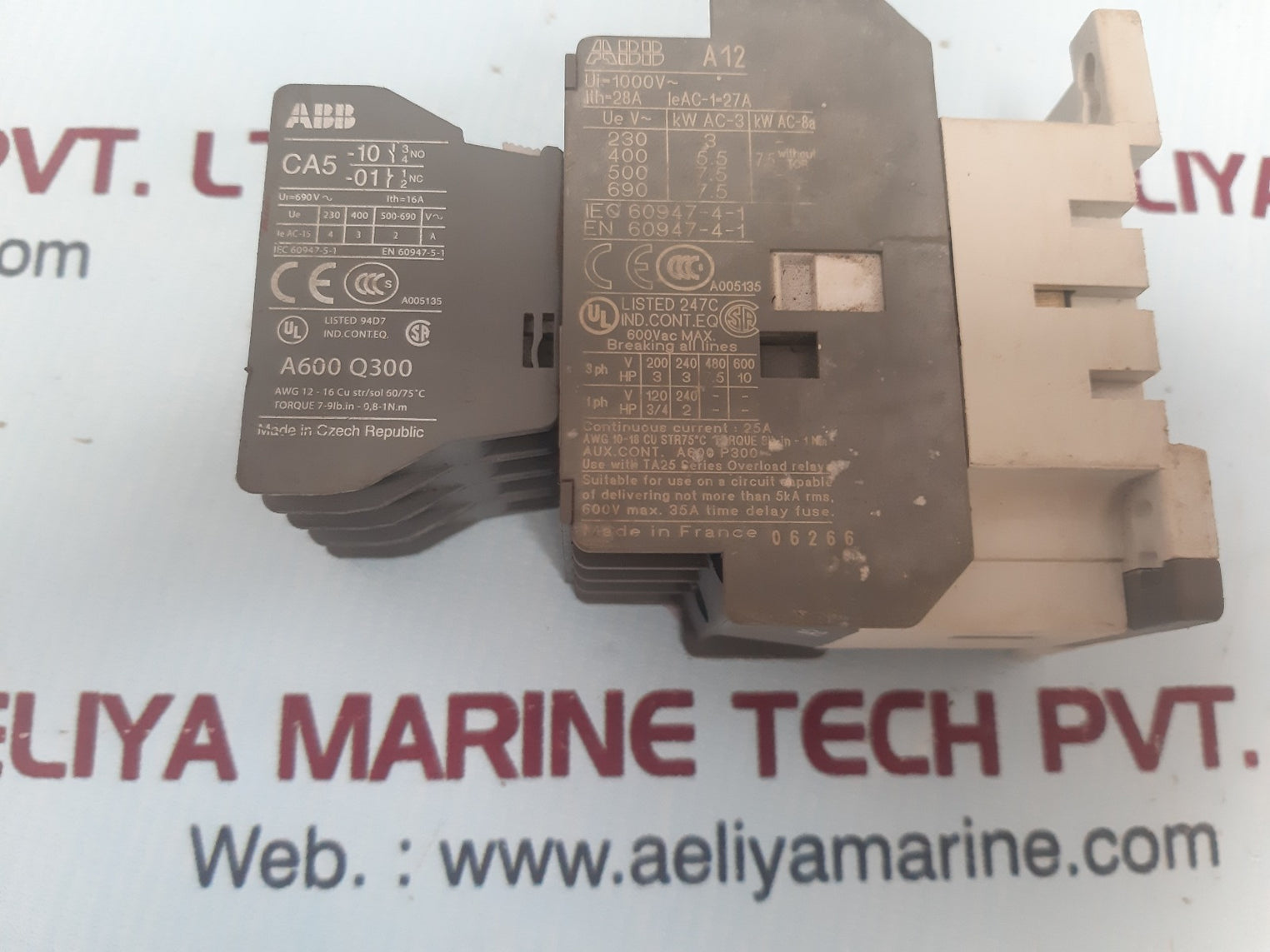 Abb Ca5 -01 Auxiliary Contact Block