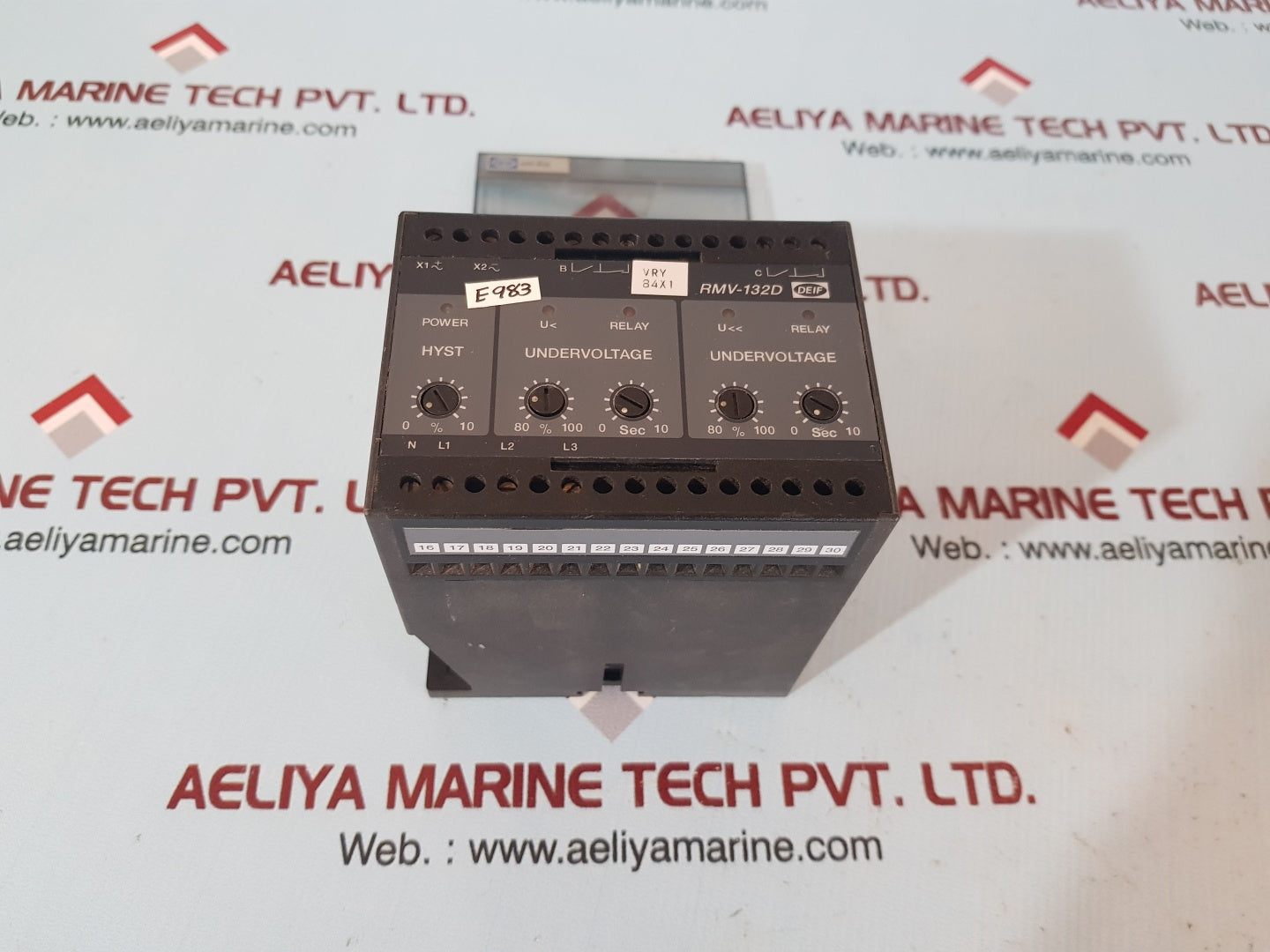 Deif Rmv-132D 234018.70 Voltage Protection Relay 415V Ac
