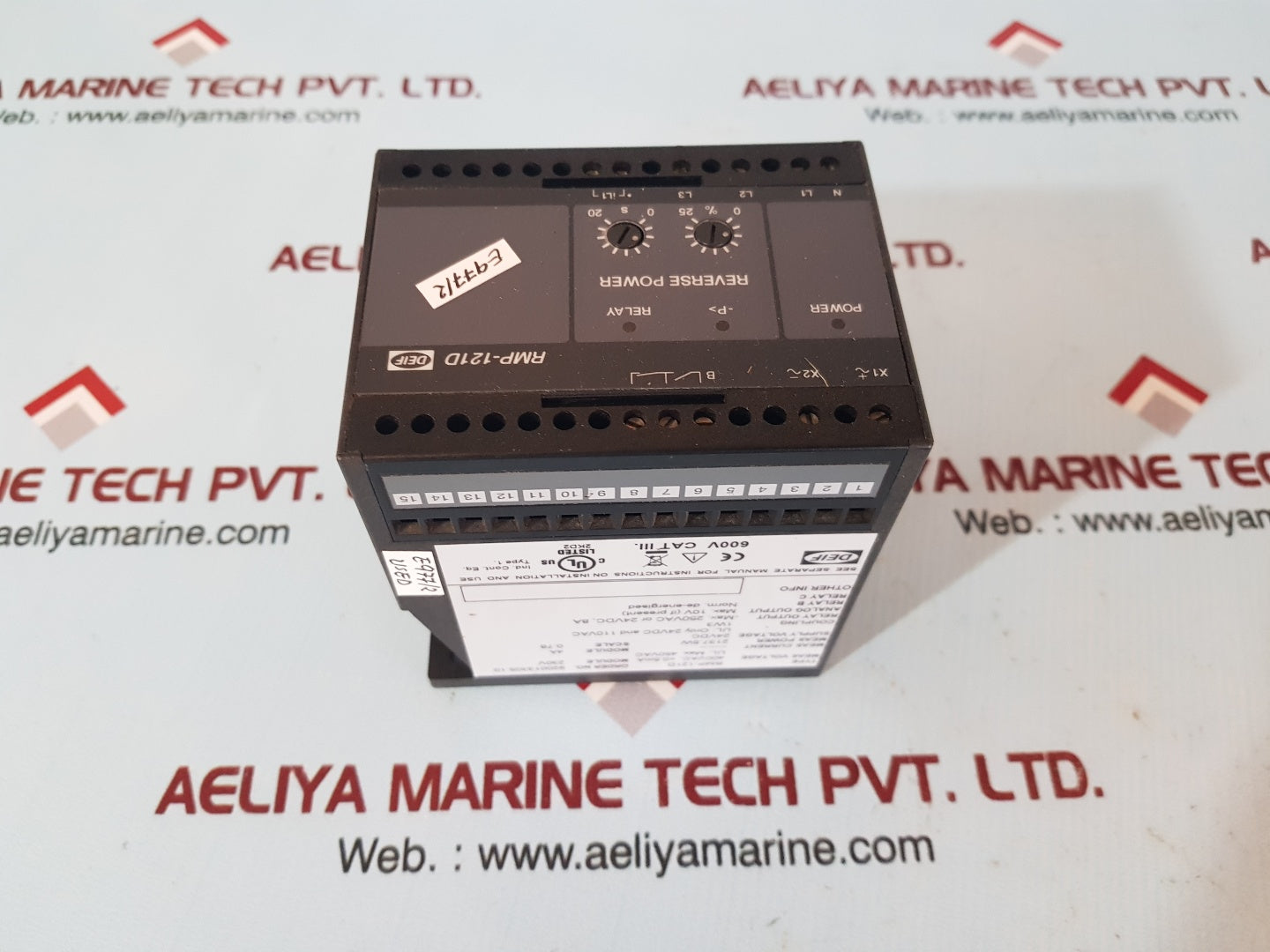 Deif rmp-121d reverse power relay 400v