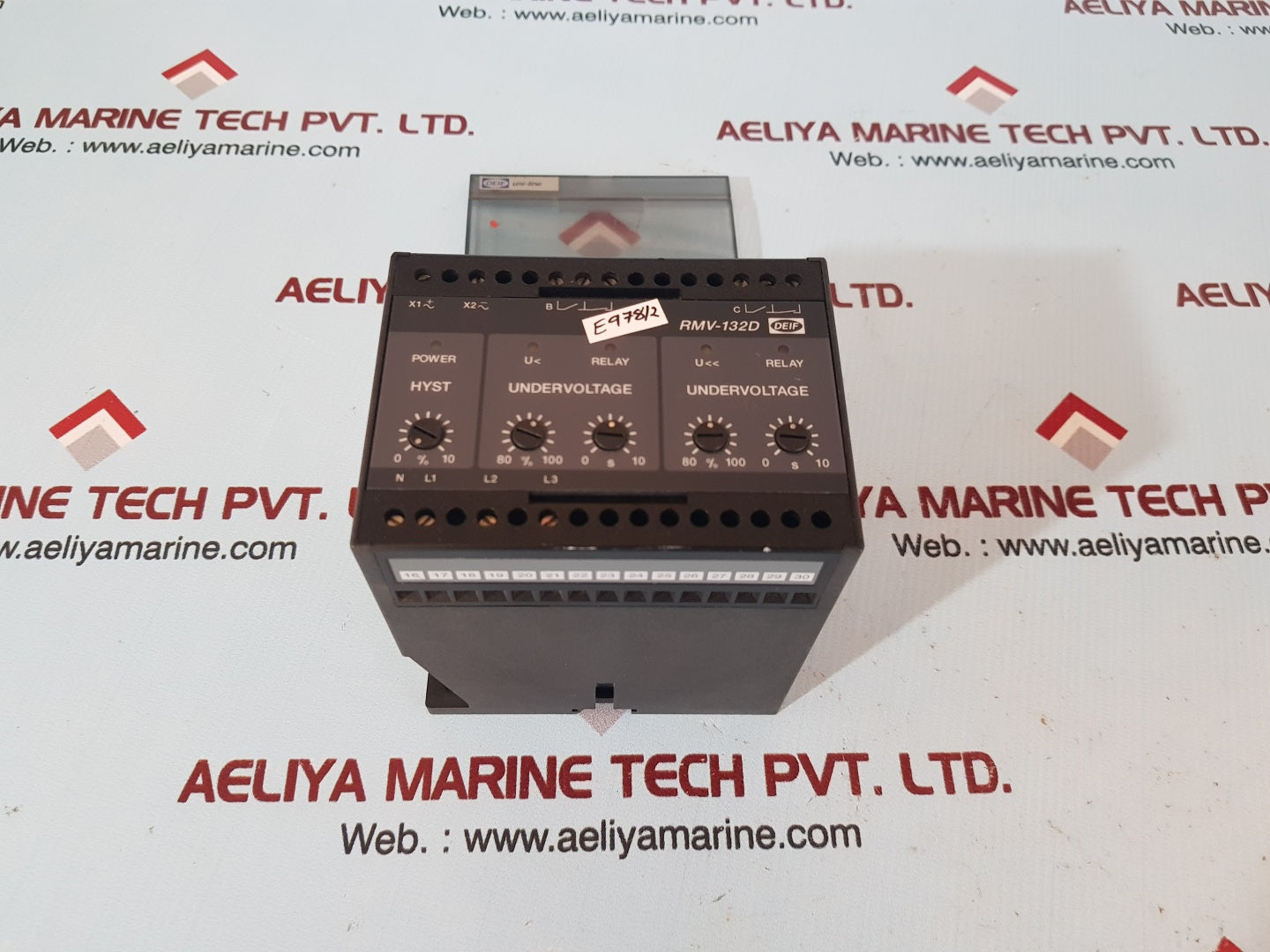 Deif Rmv-132D Voltage Protection Relay 250Vac
