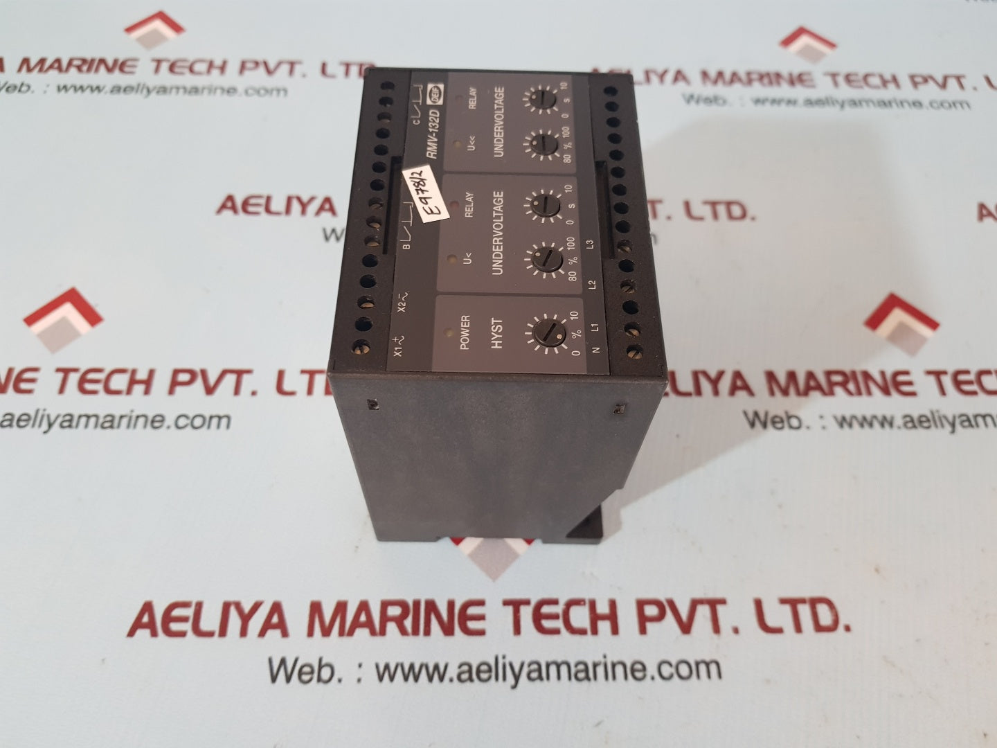 Deif Rmv-132D Voltage Protection Relay 250Vac