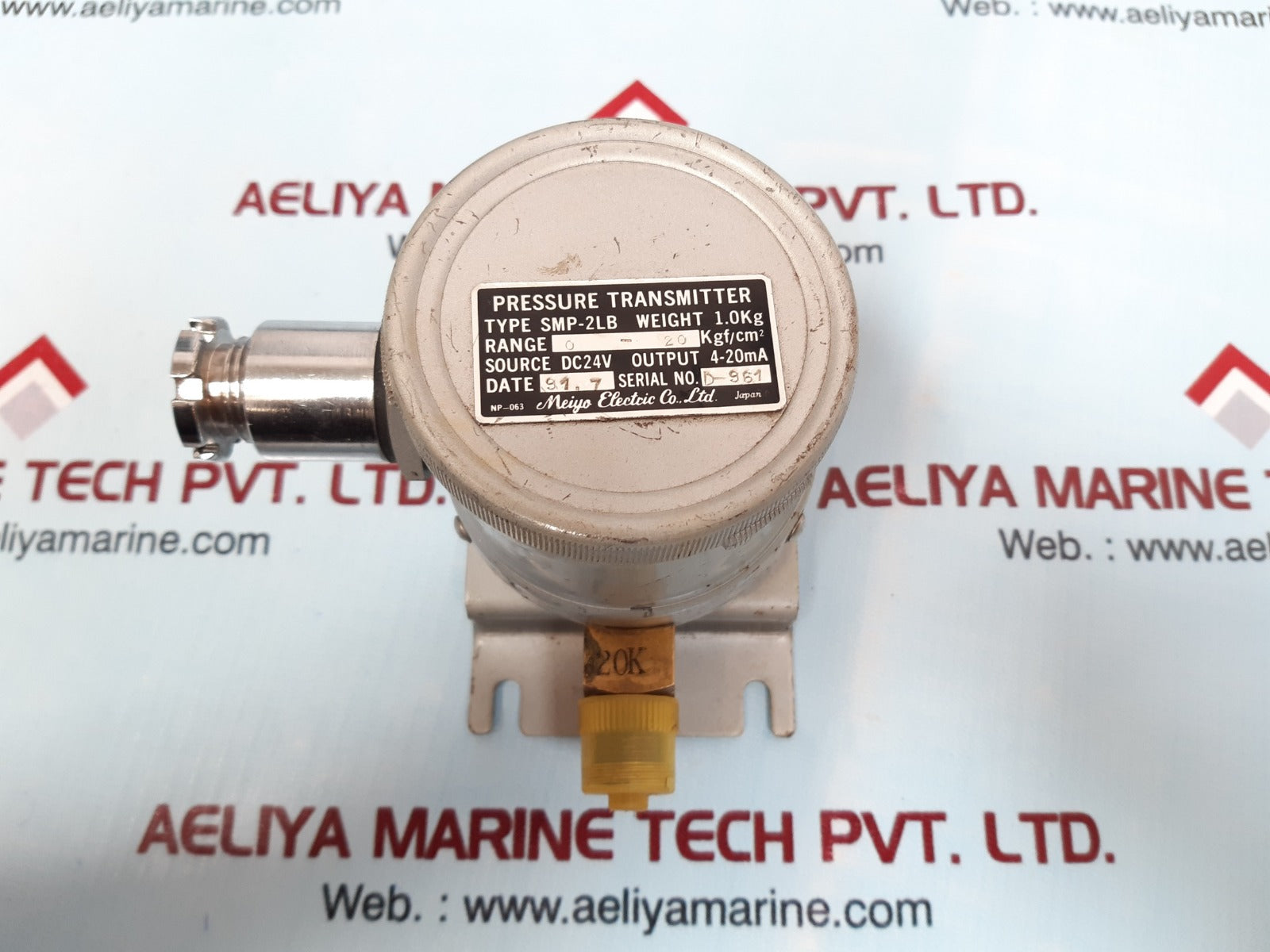 Meiyo electric smp-2lb pressure transmitter 0-20 kgf/cm2