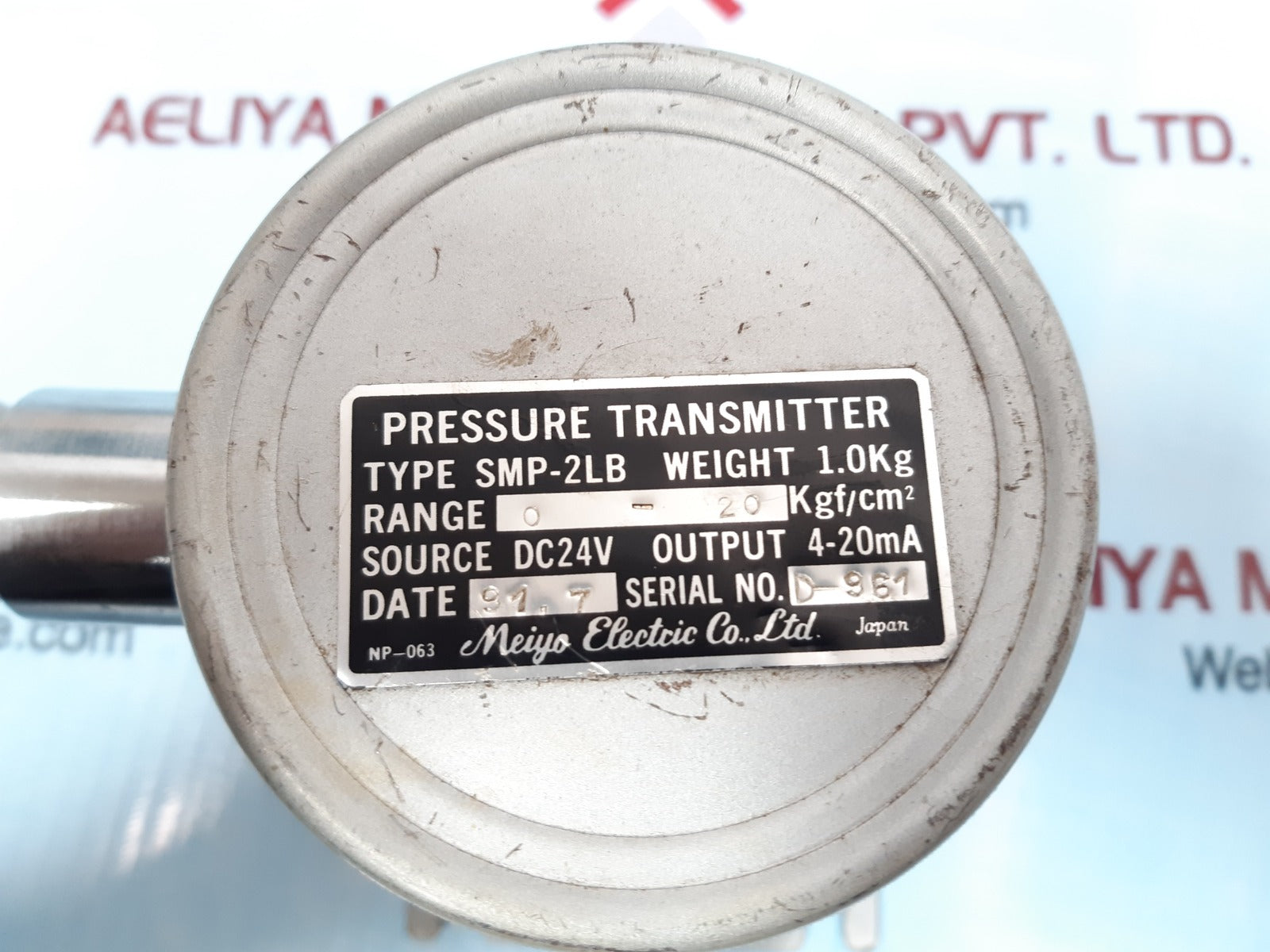 Meiyo electric smp-2lb pressure transmitter 0-20 kgf/cm2