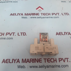 Abb Cr-m110Ac4 Pluggable Interface Relay With Socket 7A 250Vac
