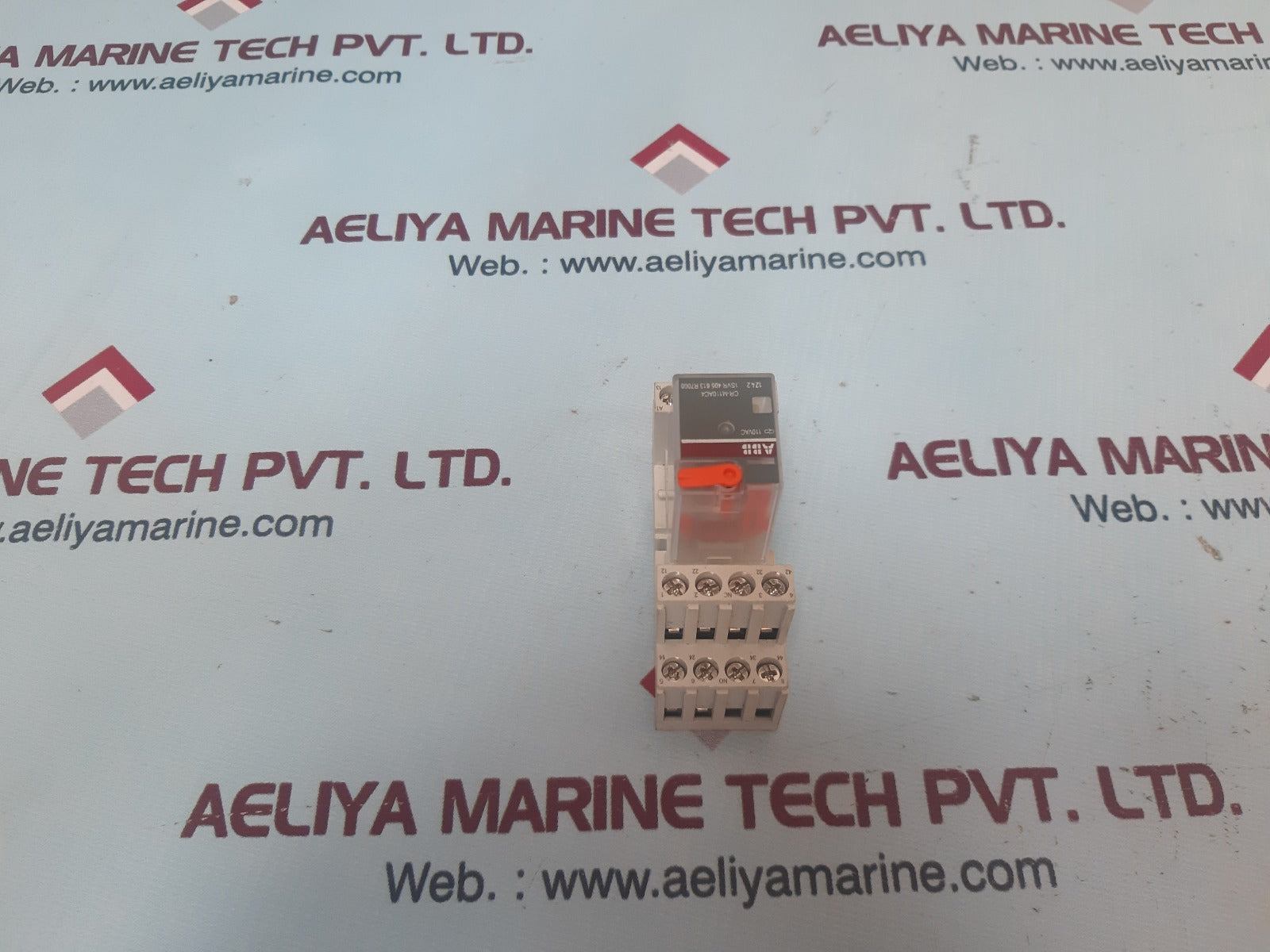 Abb Cr-m110Ac4 Pluggable Interface Relay With Socket 7A 250Vac