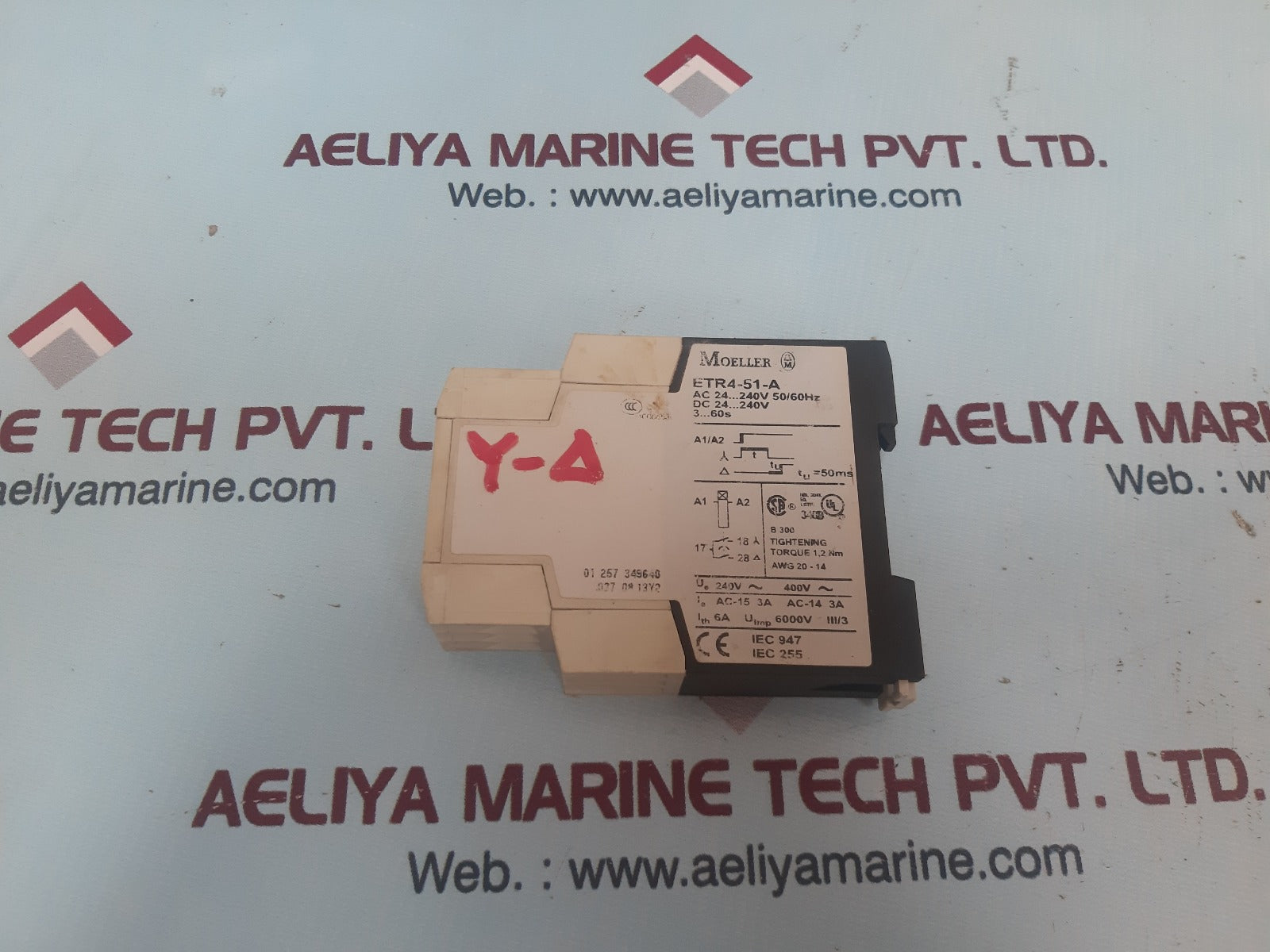 Moeller Etr4-51-a Timing Delay Relay