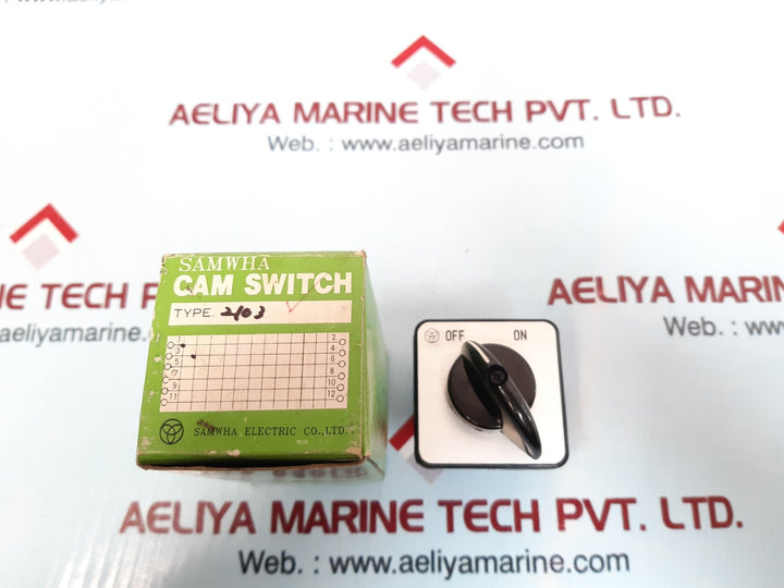 Samwha 2103 cam switch ac600v 12a