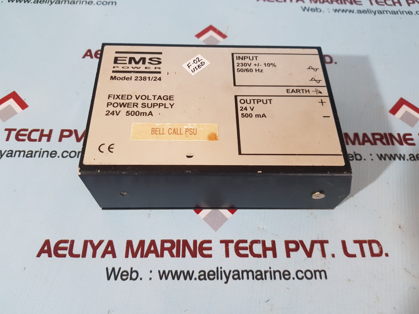 Ems power 2381/24 fixed voltage power supply 