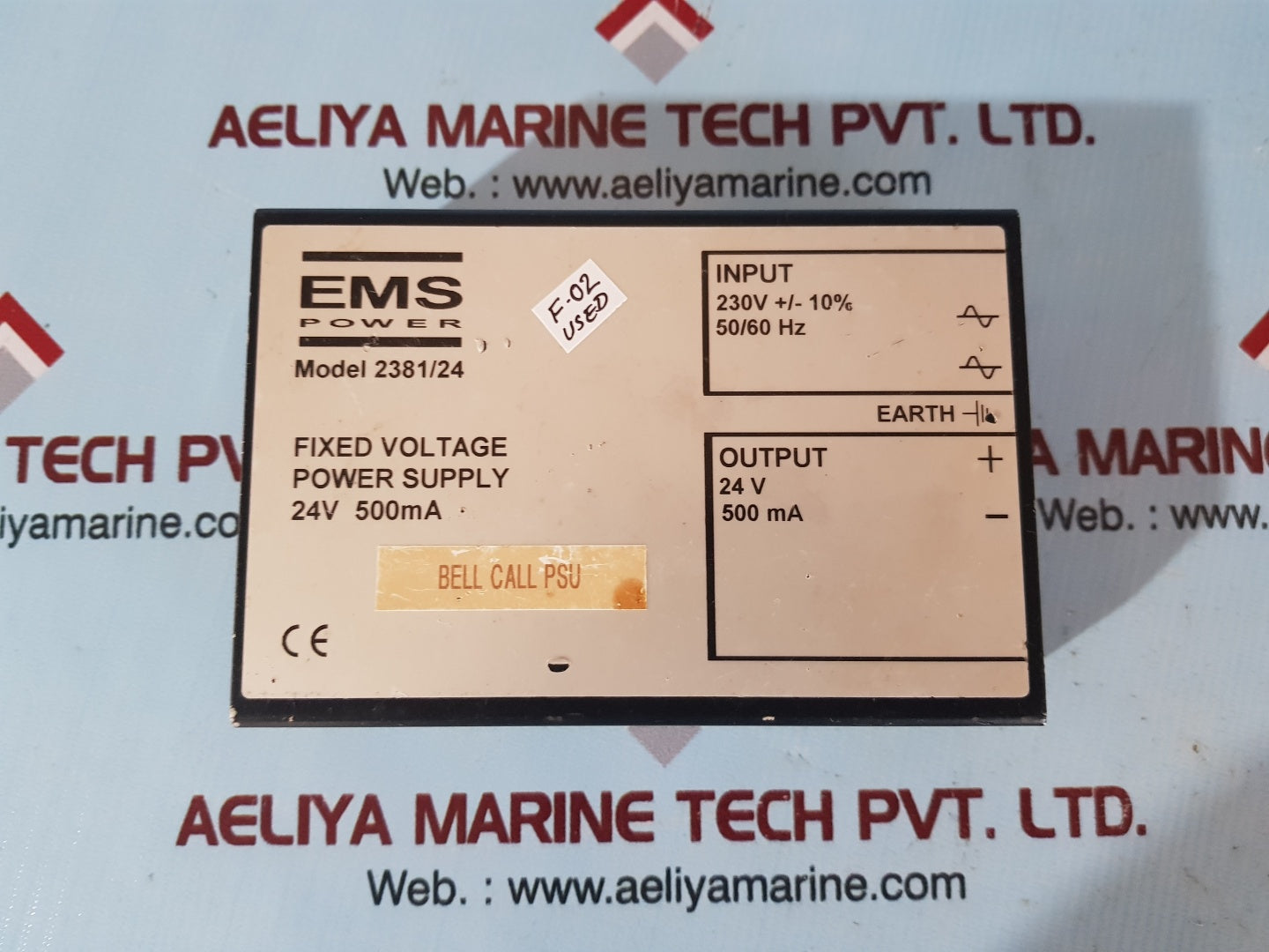 Ems power 2381/24 fixed voltage power supply 