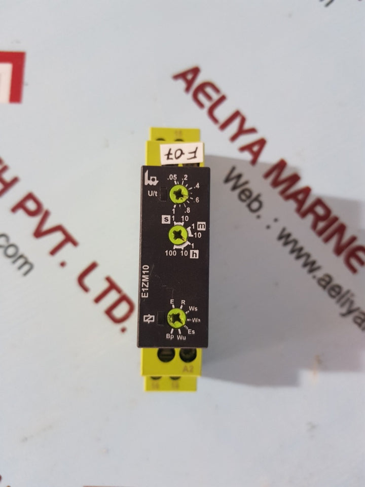 Tele e1zm10 24-240v ac/dc multi function timer relay