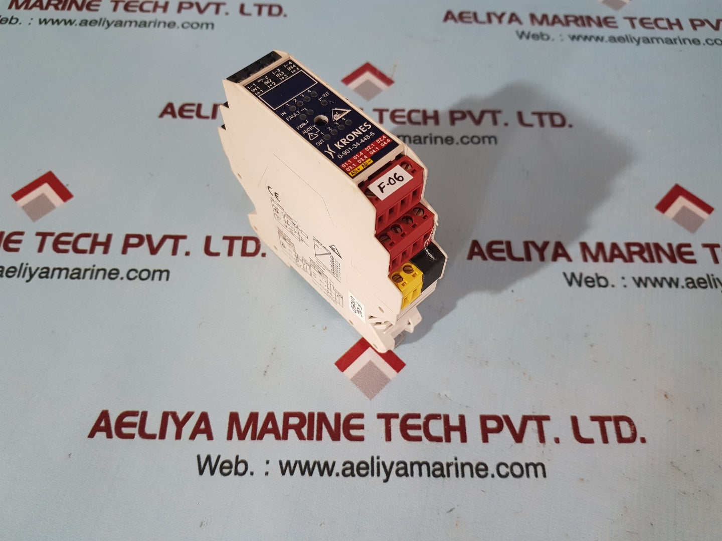 Krones 0-901-34-448-6 Safety Relay 253Vac/30Vdc