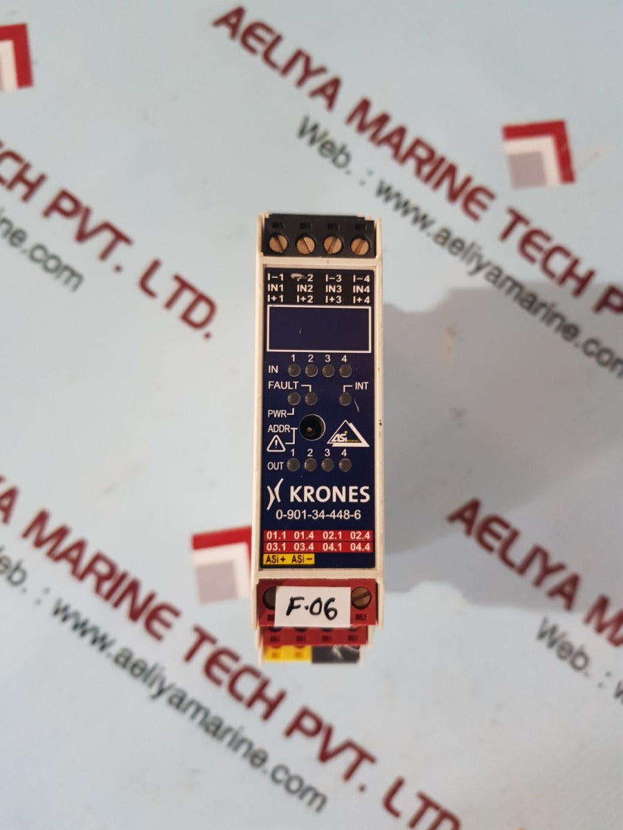 Krones 0-901-34-448-6 Safety Relay 253Vac/30Vdc