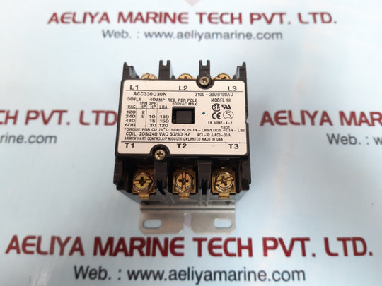 Arrow hart 98 Magnetic control contactor acc330u30n